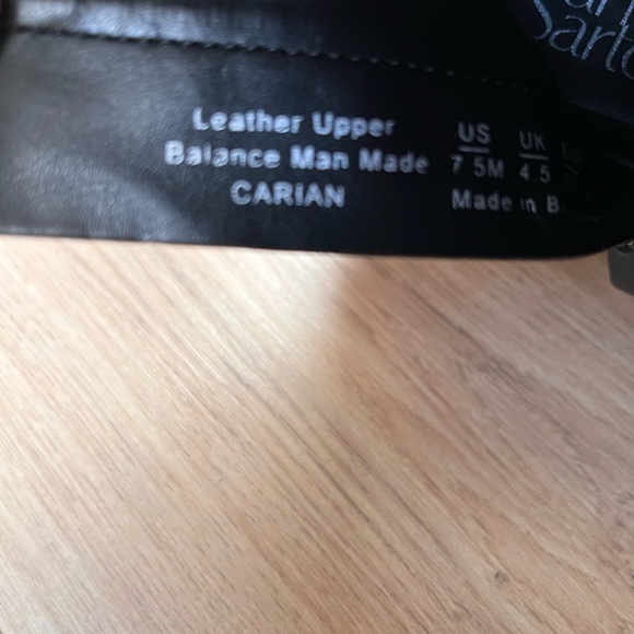 Franco Sarto Carian Black Leather Chelsea Ankle Boots lug sole booties - Picture 2 of 13